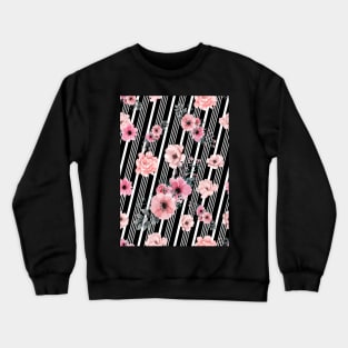 Pink flowers Crewneck Sweatshirt